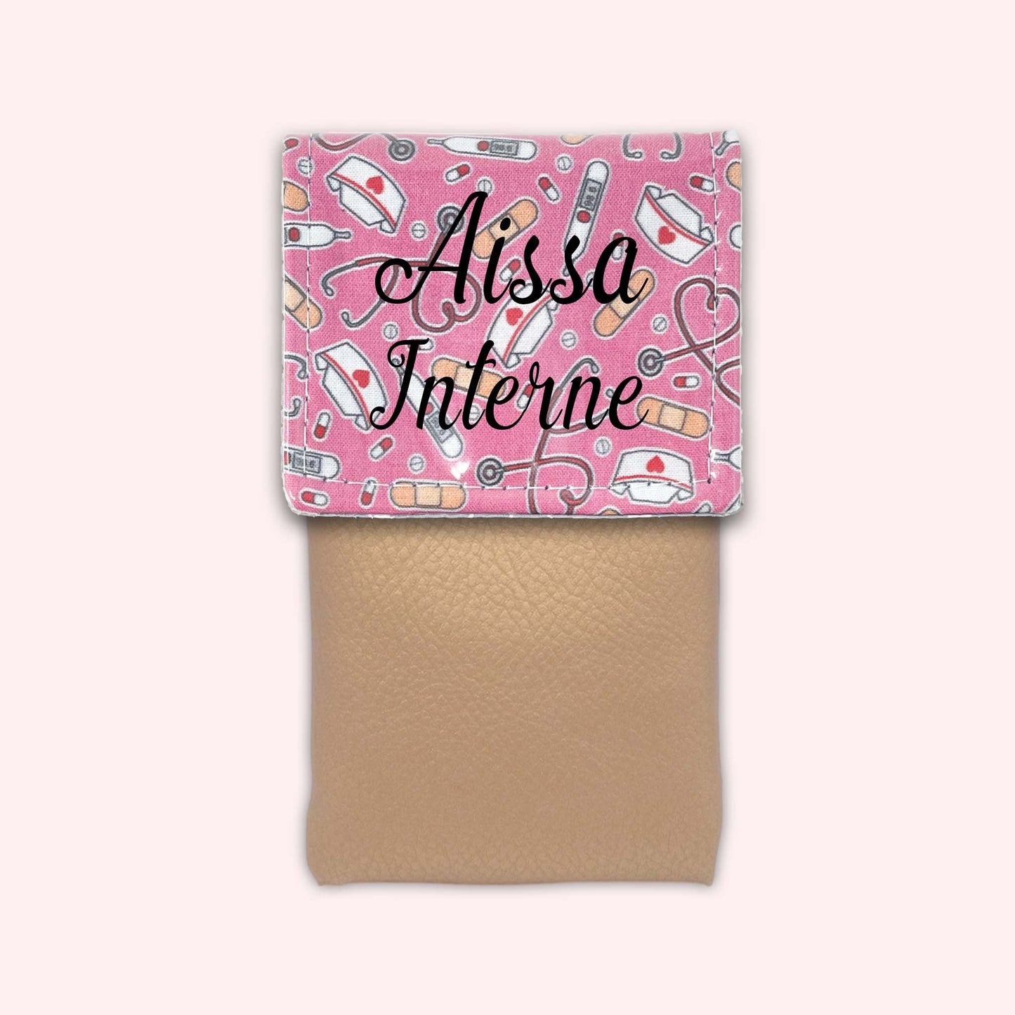 Pochette aimantée Médical Fuchsia