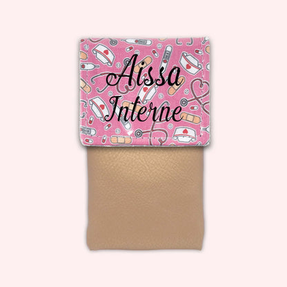Pochette aimantée Médical Fuchsia