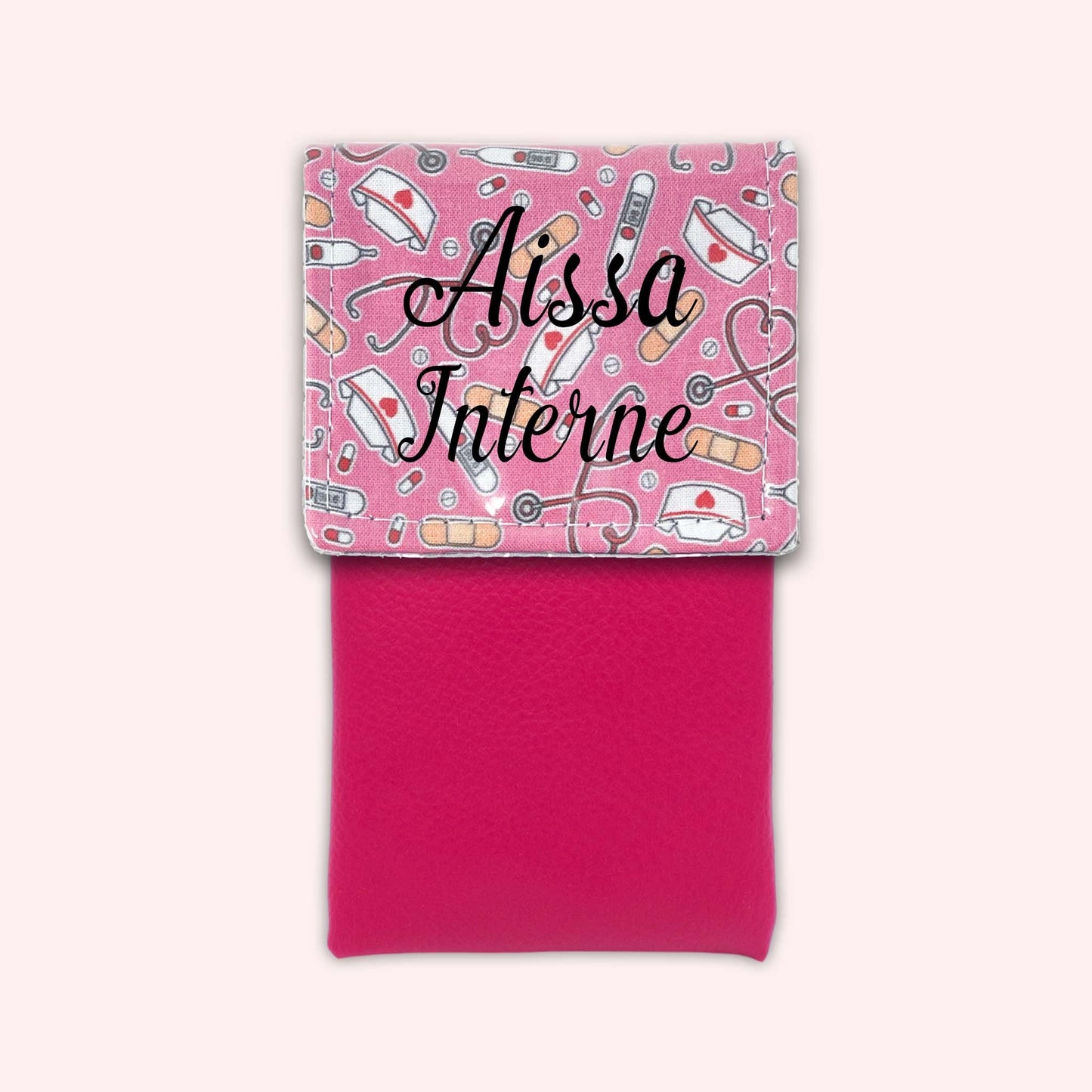 Pochette aimantée Médical Fuchsia