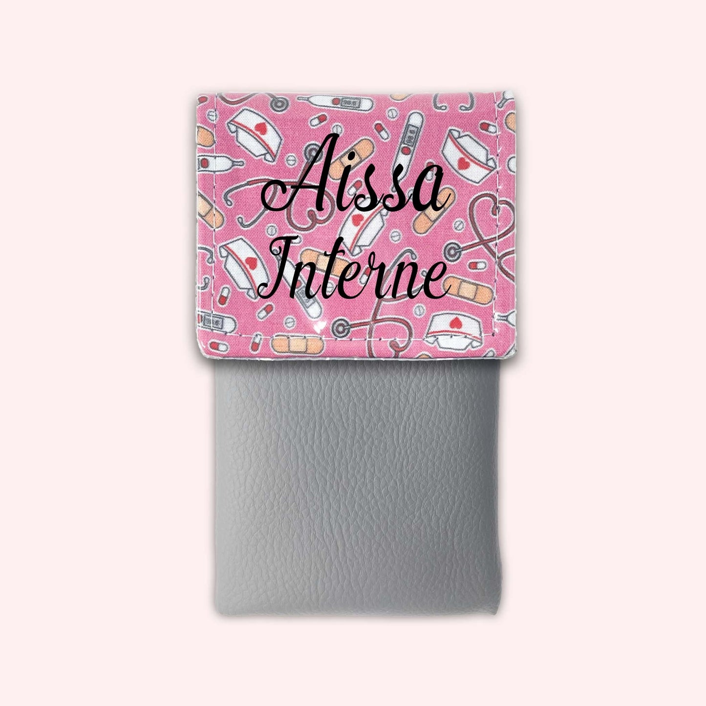 Pochette aimantée Médical Fuchsia