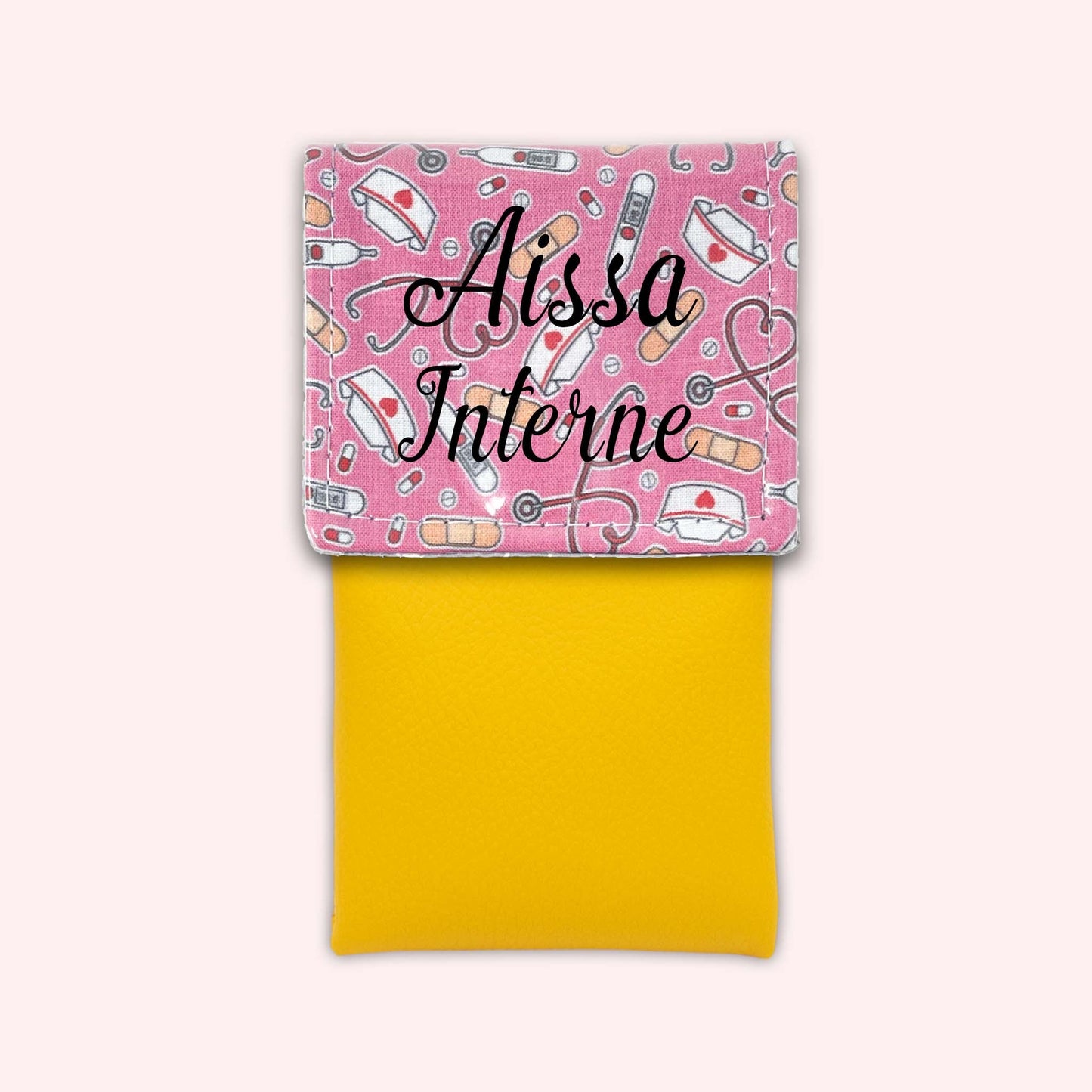 Pochette aimantée Médical Fuchsia