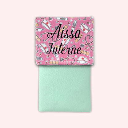 Pochette aimantée Médical Fuchsia