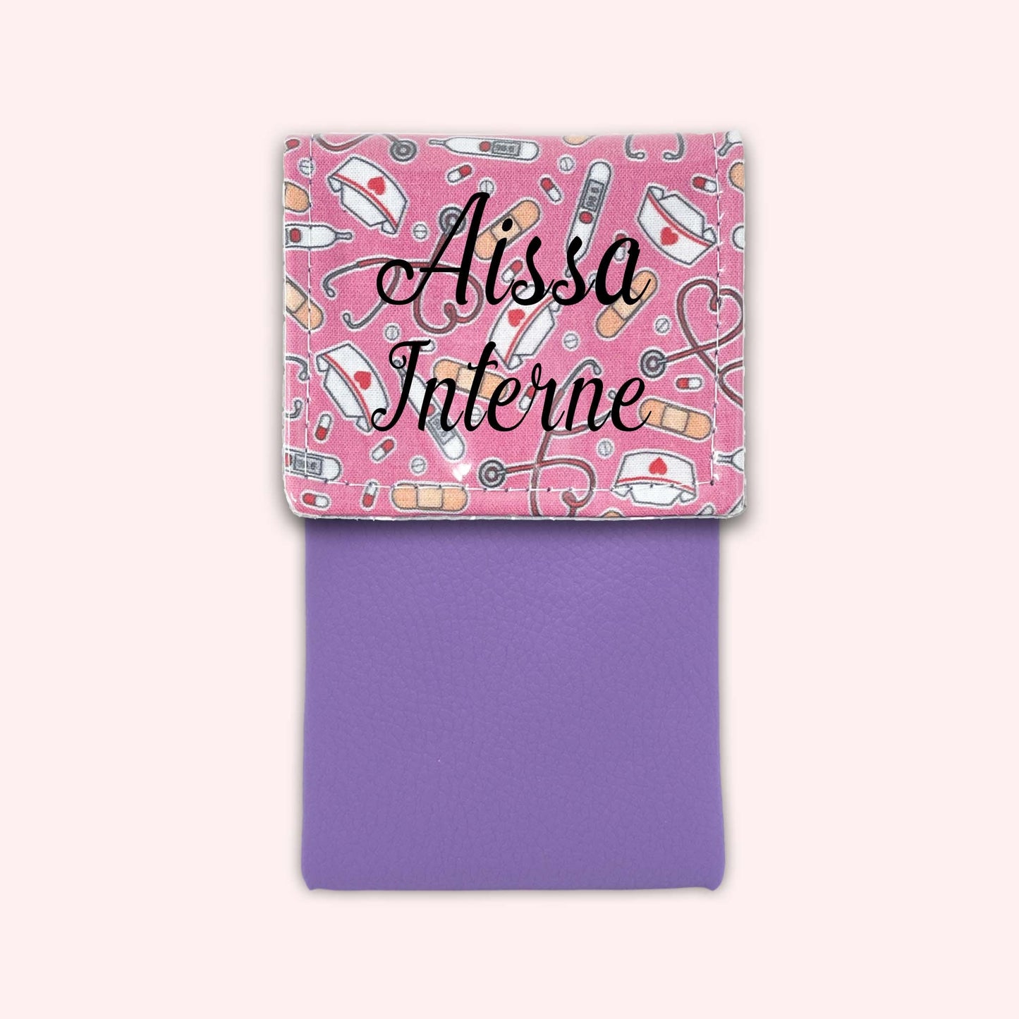 Pochette aimantée Médical Fuchsia