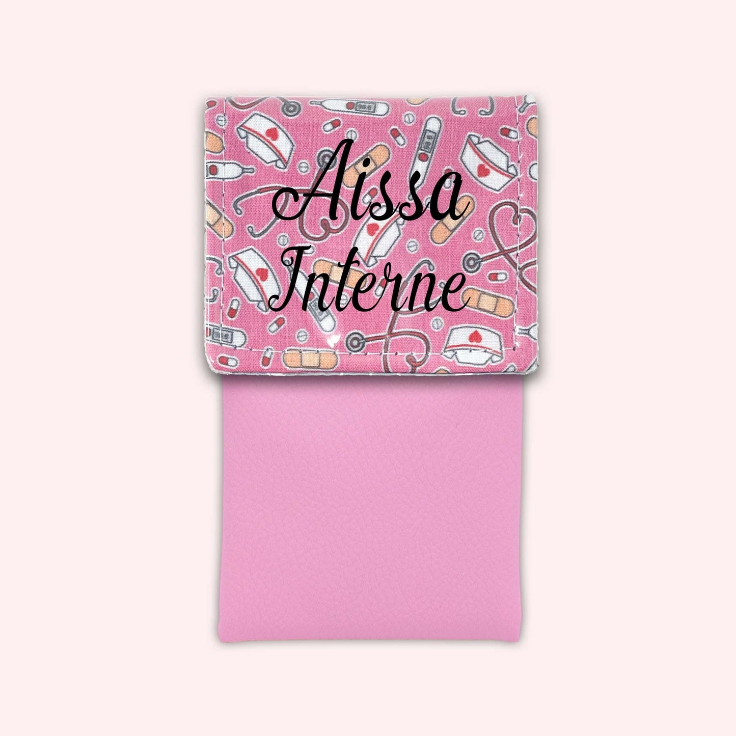 Pochette aimantée Médical Fuchsia