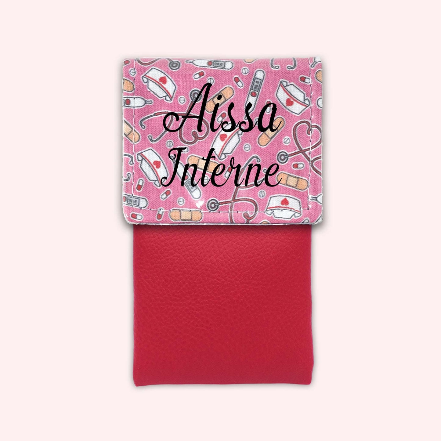 Pochette aimantée Médical Fuchsia