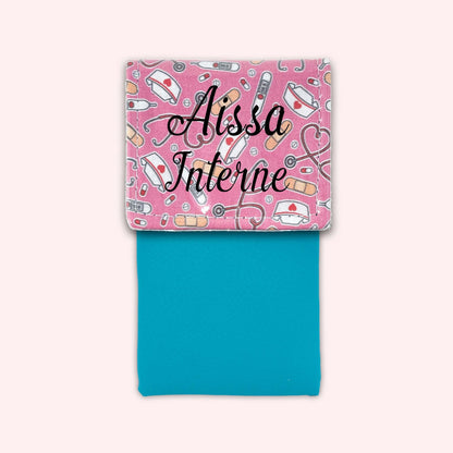 Pochette aimantée Médical Fuchsia