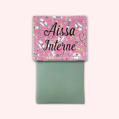 Pochette aimantée Médical Fuchsia