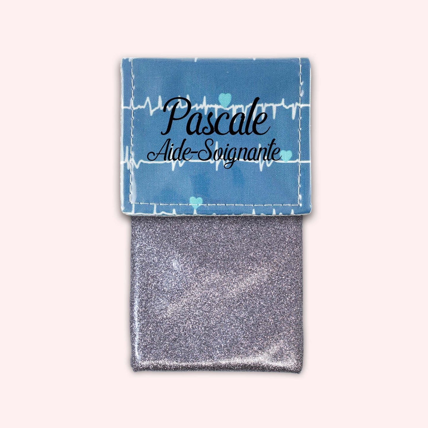 Pochette aimantée Rythme Bleu