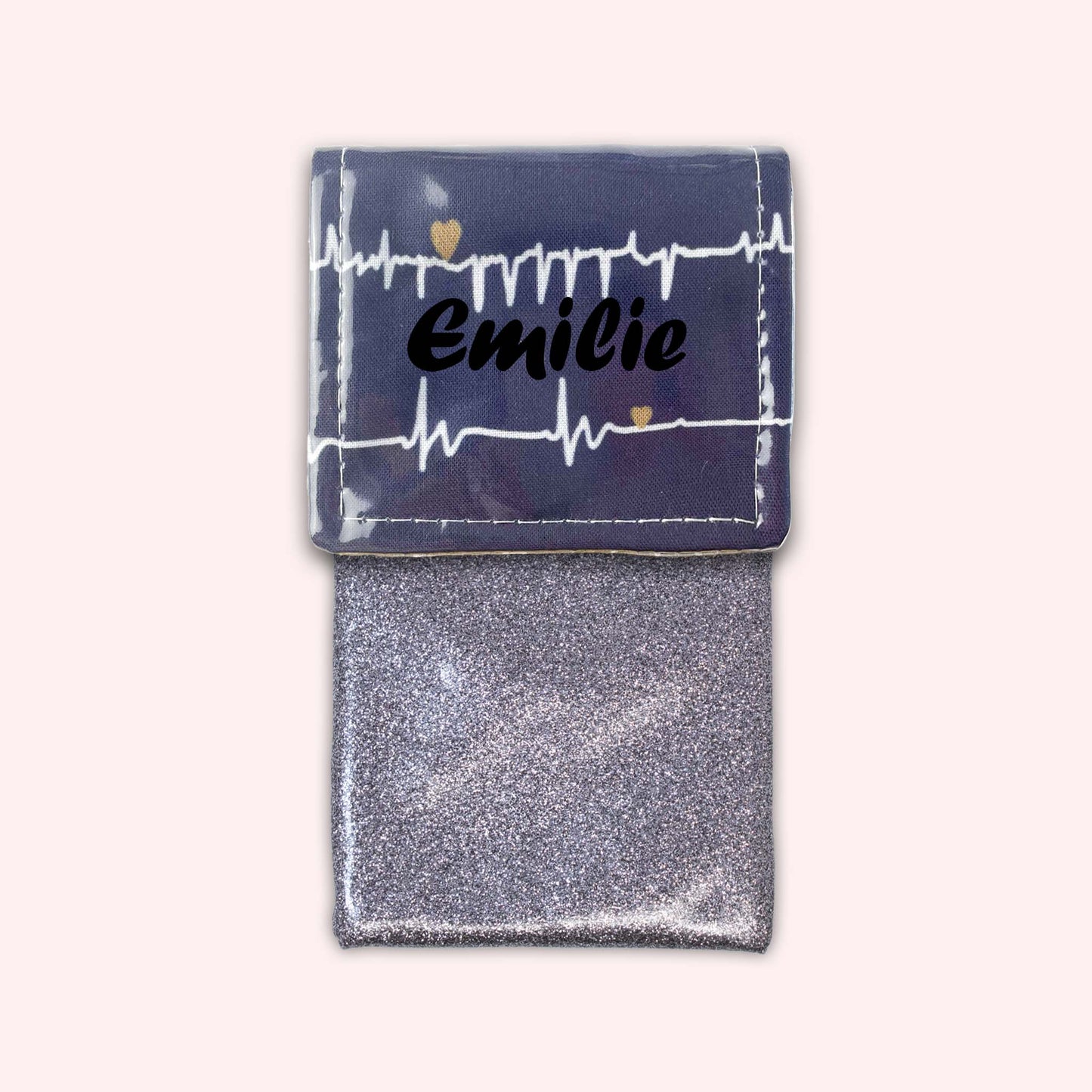 Pochette aimantée Rythme Bleu Marine