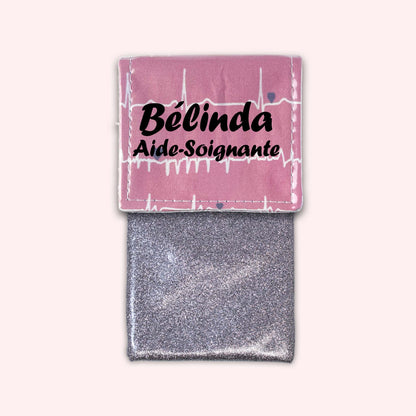 Pochette aimantée Rythme Rose