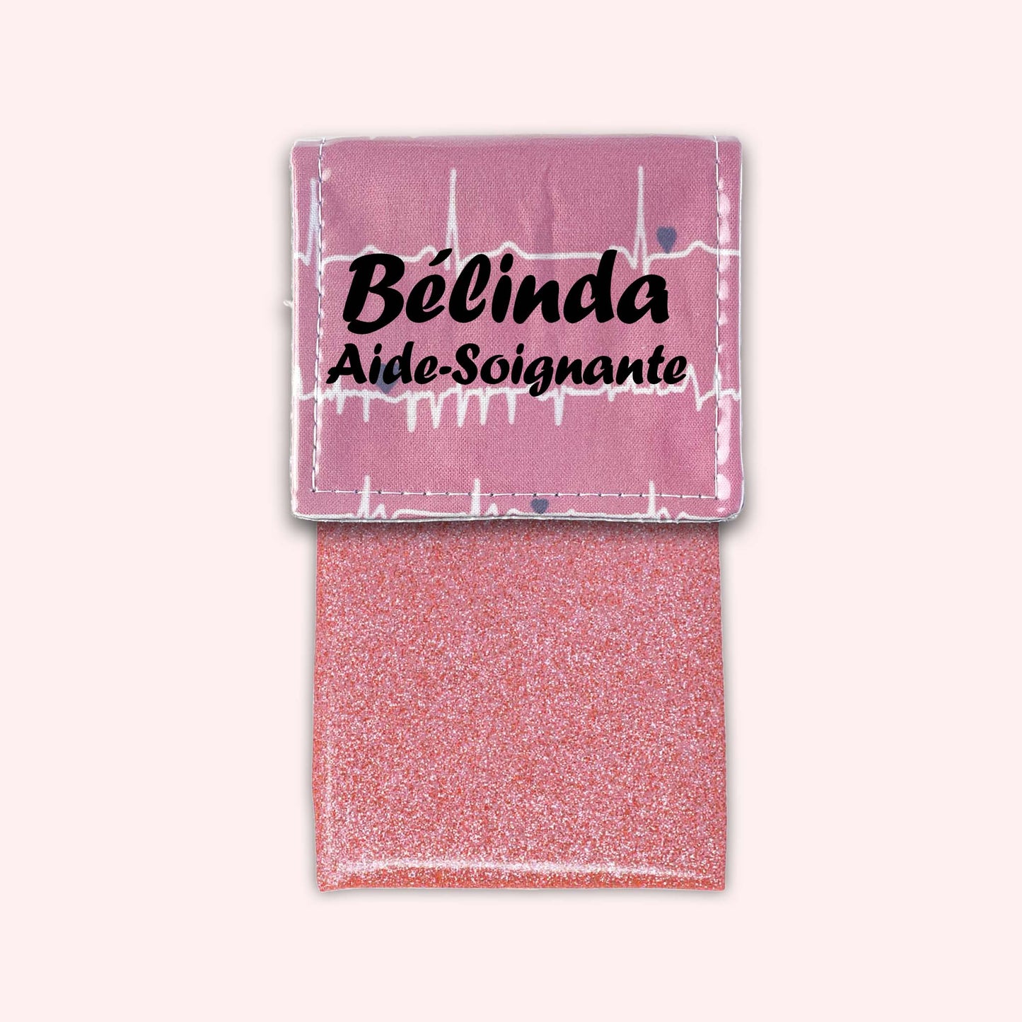 Pochette aimantée Rythme Rose