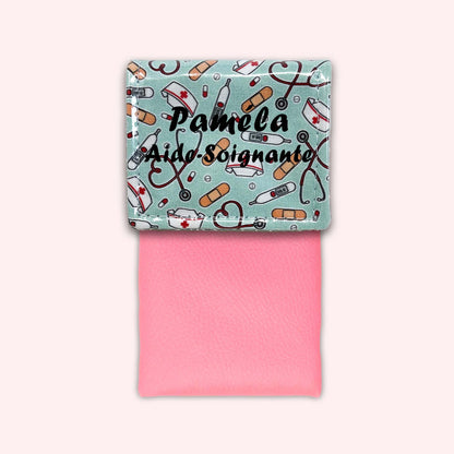 Pochette aimantée Médical Menthe