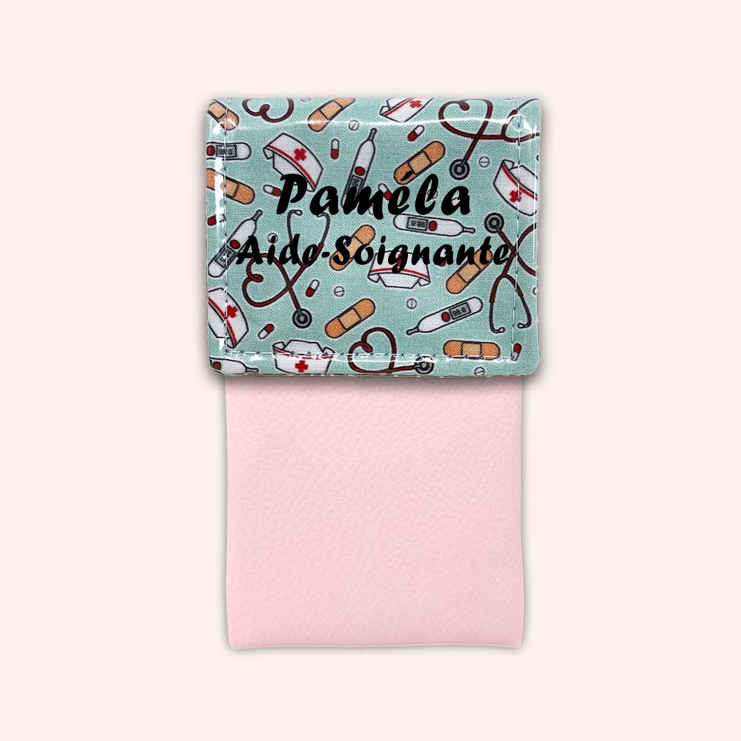 Pochette aimantée Médical Menthe