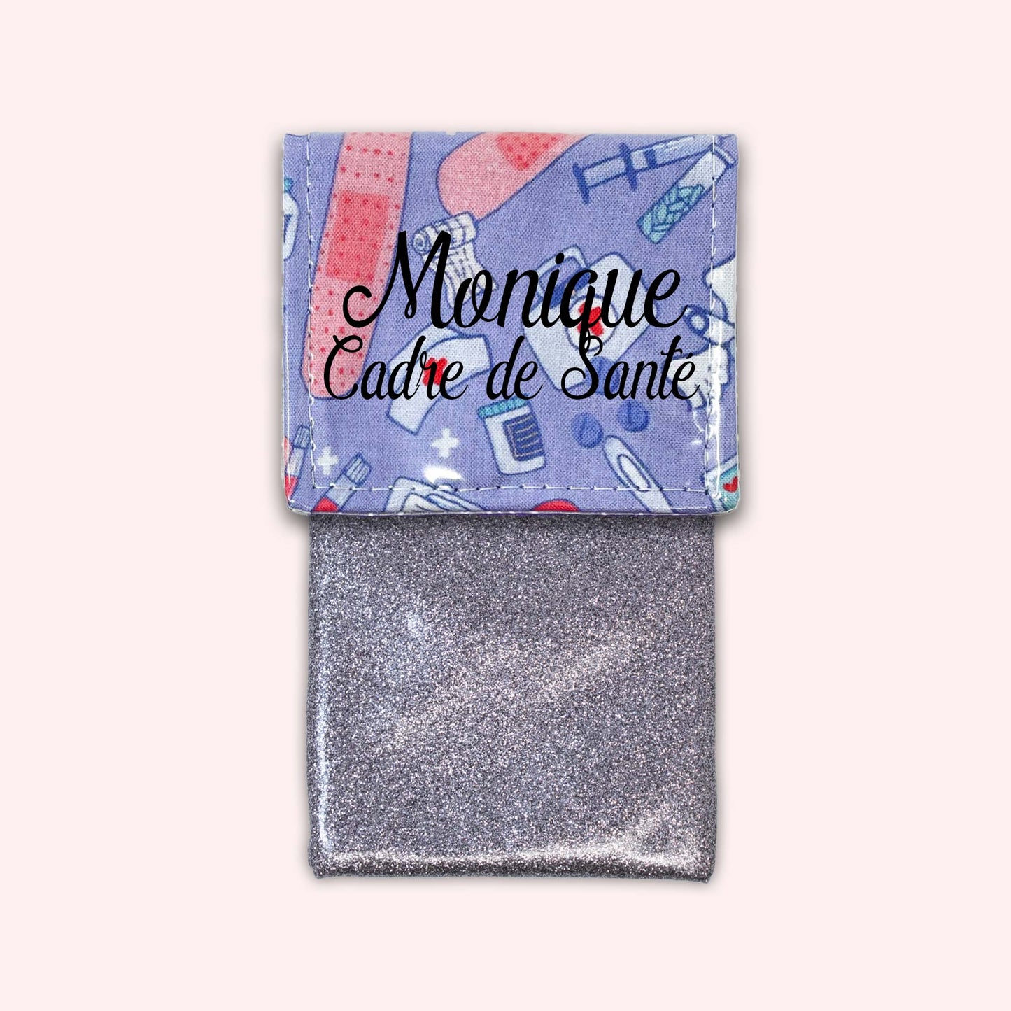 Pochette aimantée Médical Violet