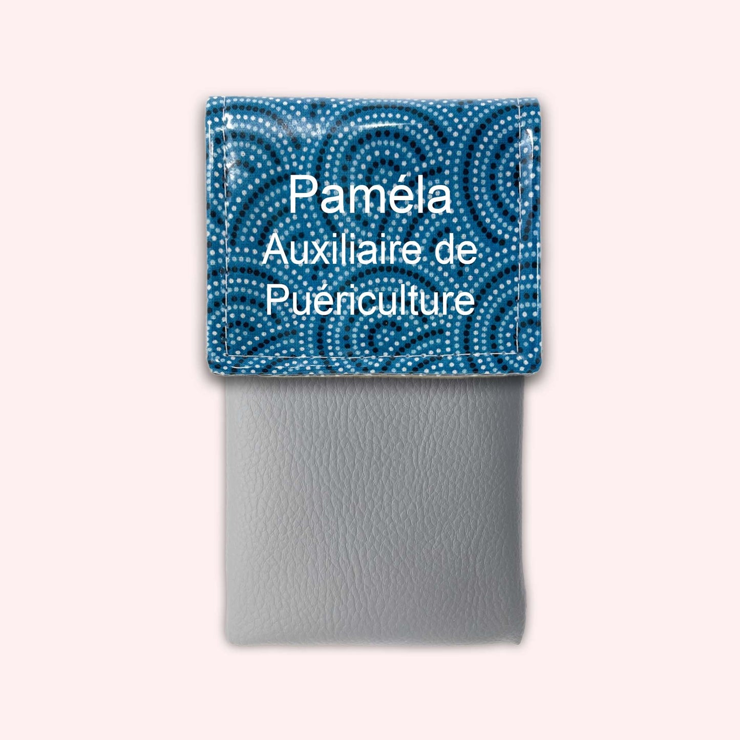 Pochette aimantée Arches Bleues