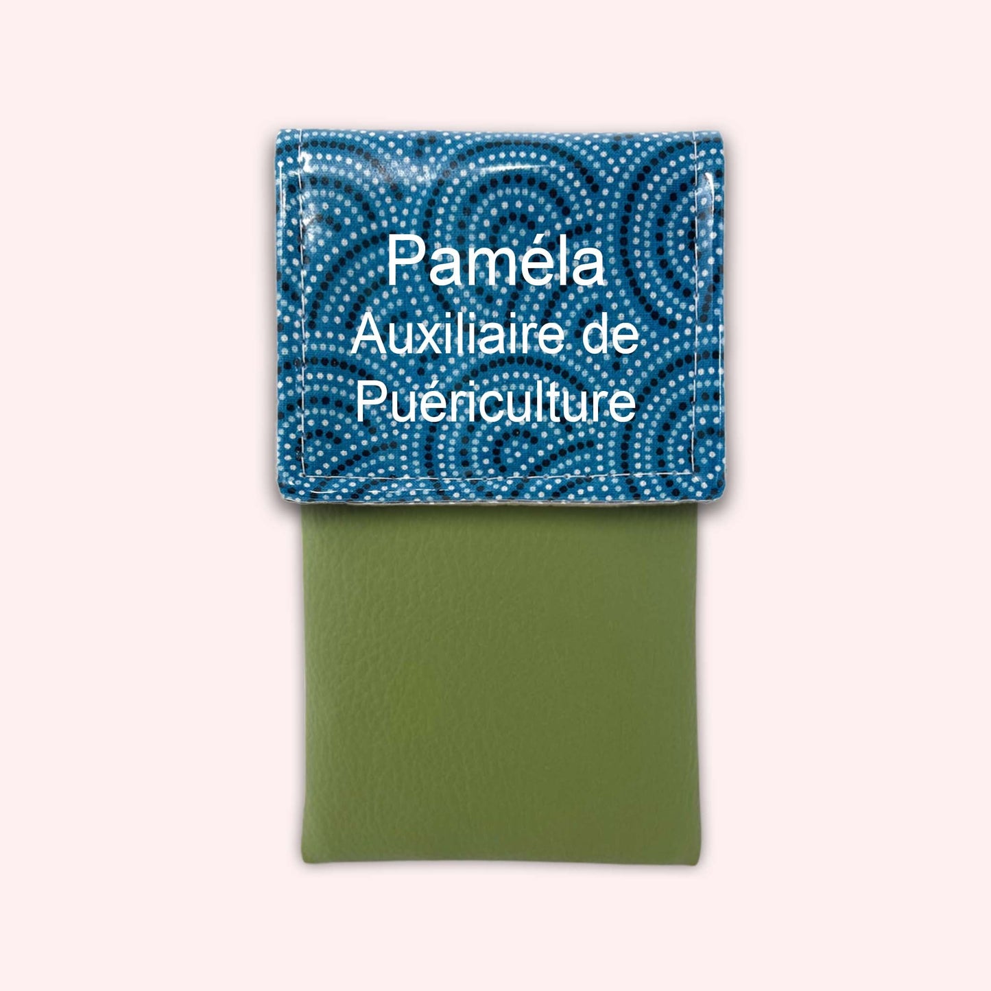 Pochette aimantée Arches Bleues