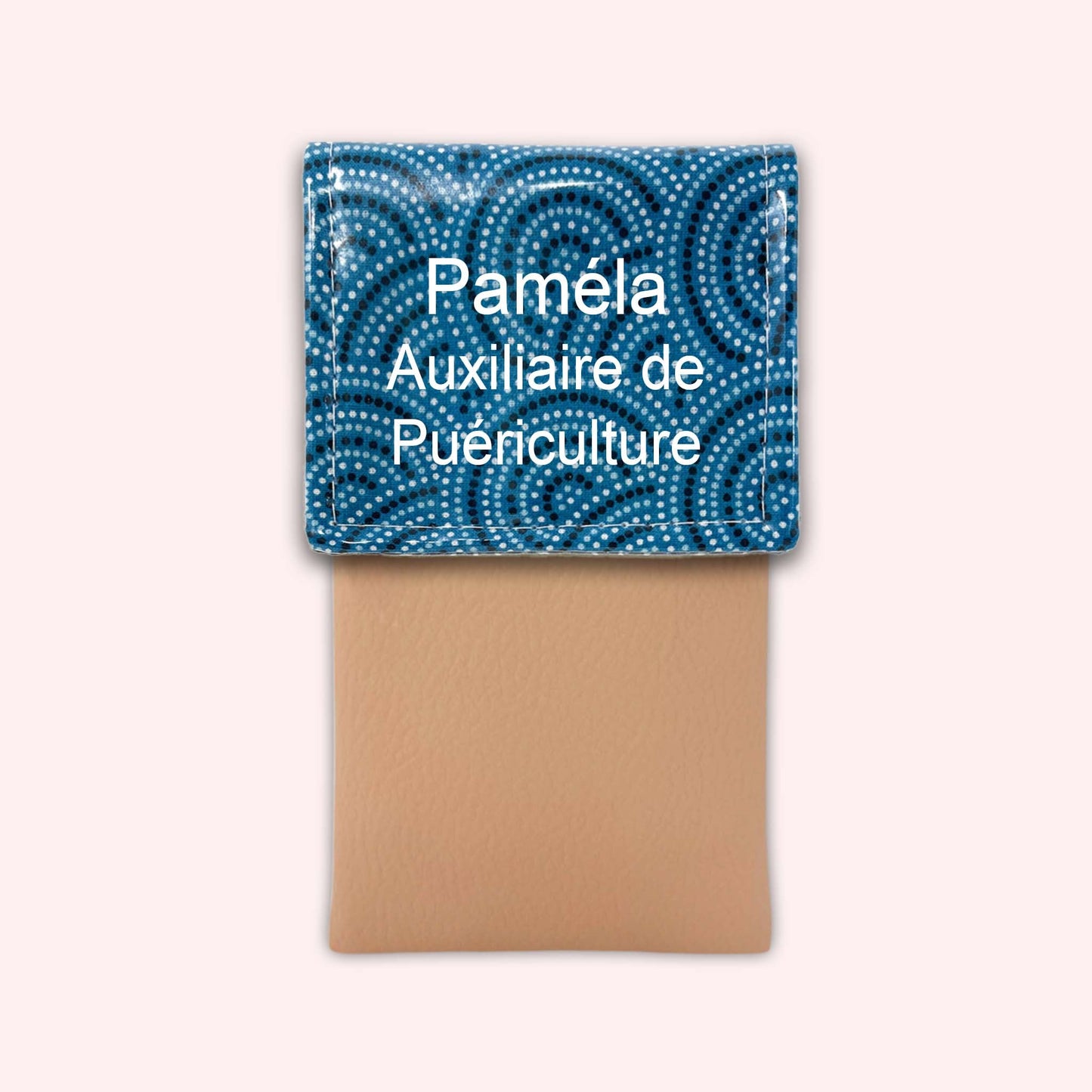 Pochette aimantée Arches Bleues