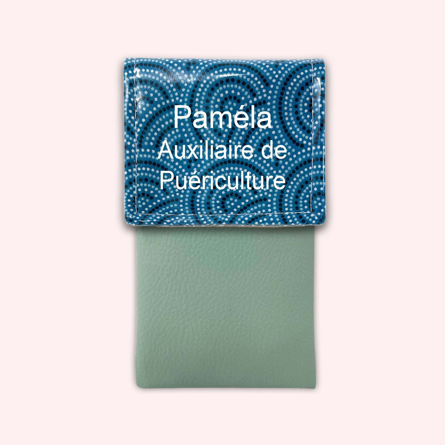 Pochette aimantée Arches Bleues