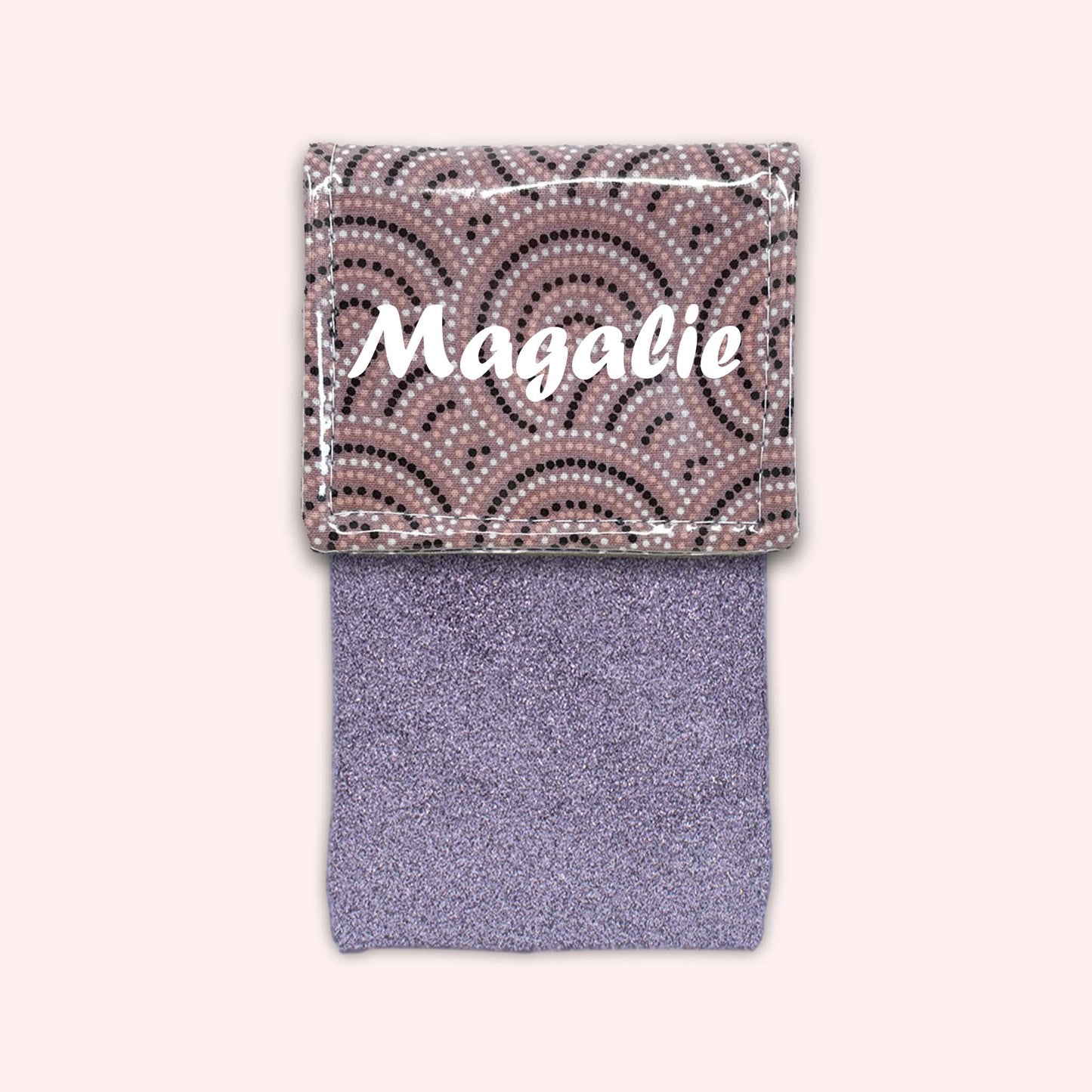 Pochette aimantée Arches Roses