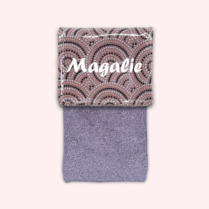 Pochette aimantée Arches Roses