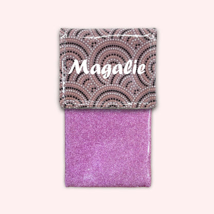 Pochette aimantée Arches Roses