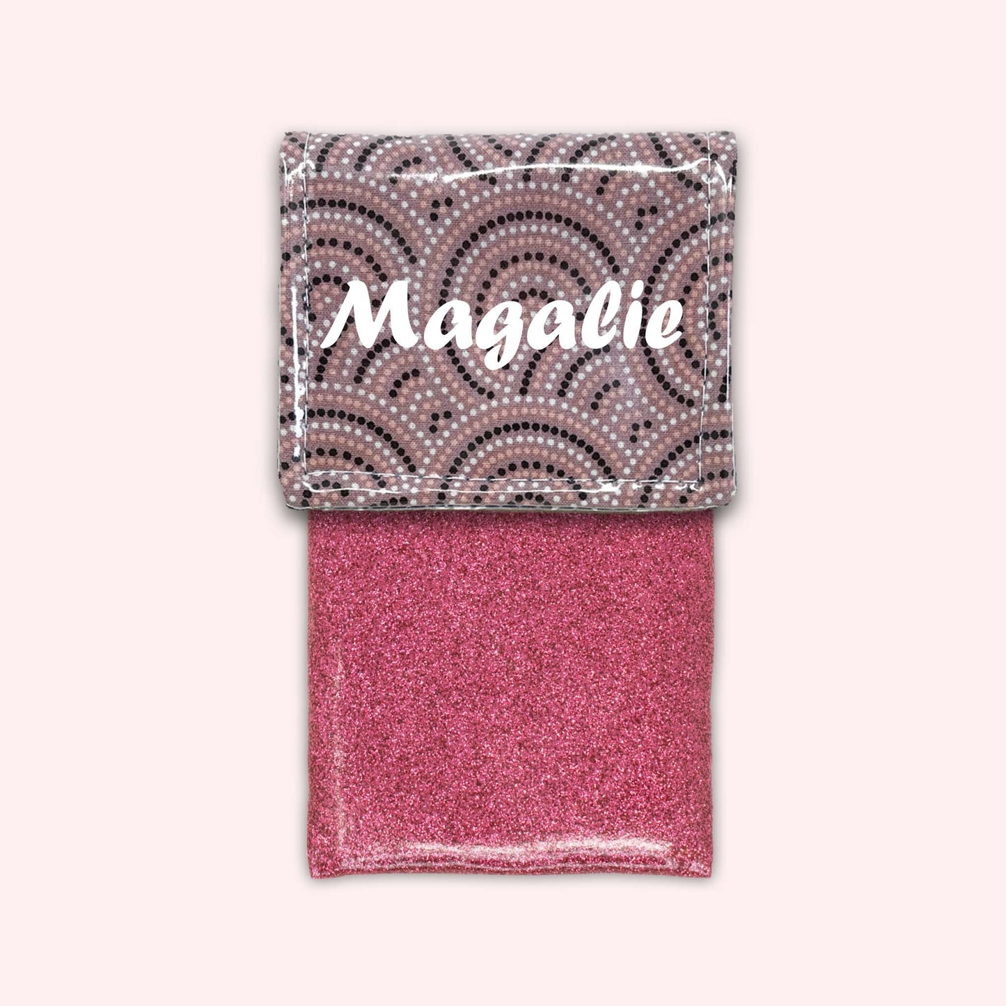 Pochette aimantée Arches Roses