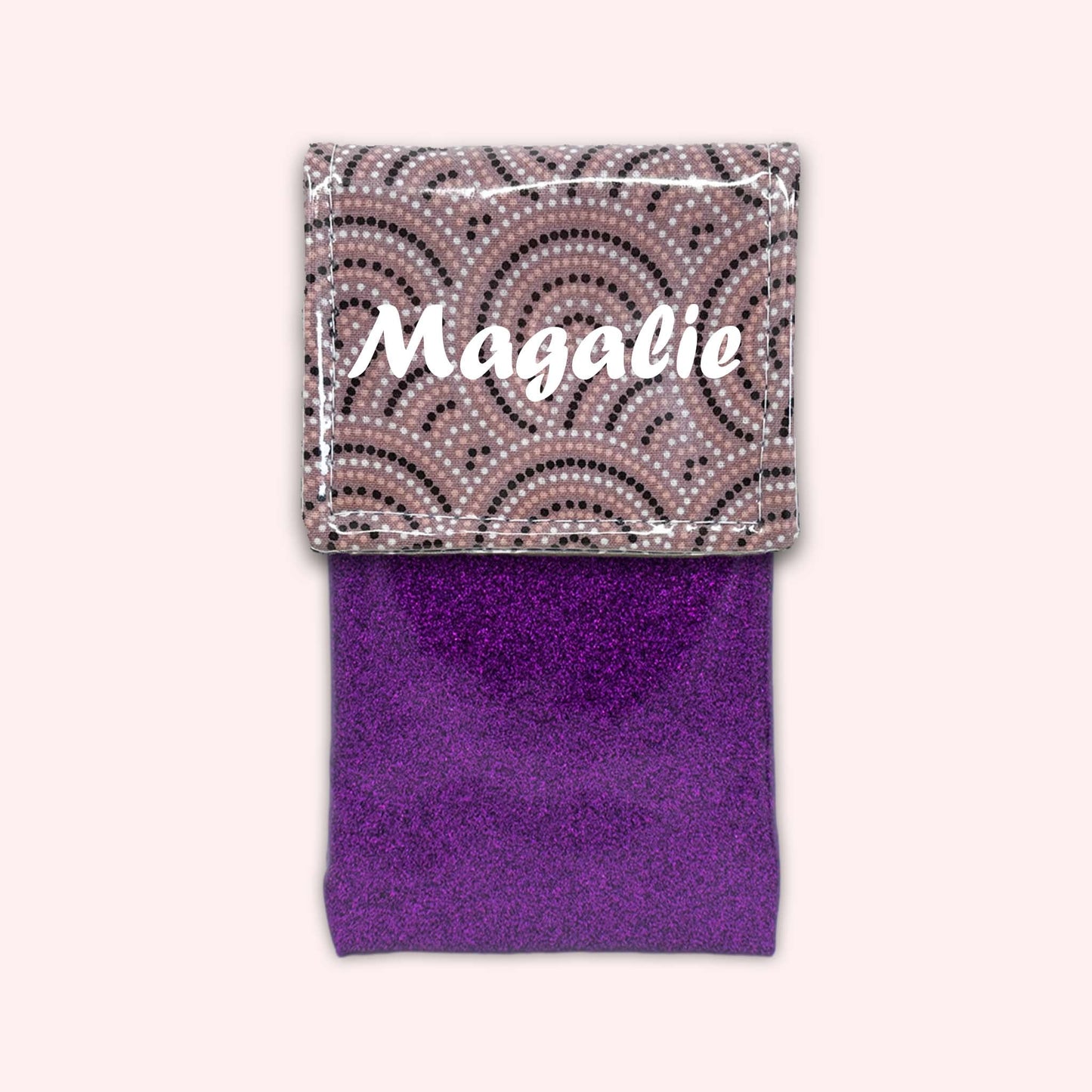 Pochette aimantée Arches Roses