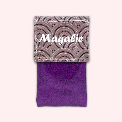 Pochette aimantée Arches Roses