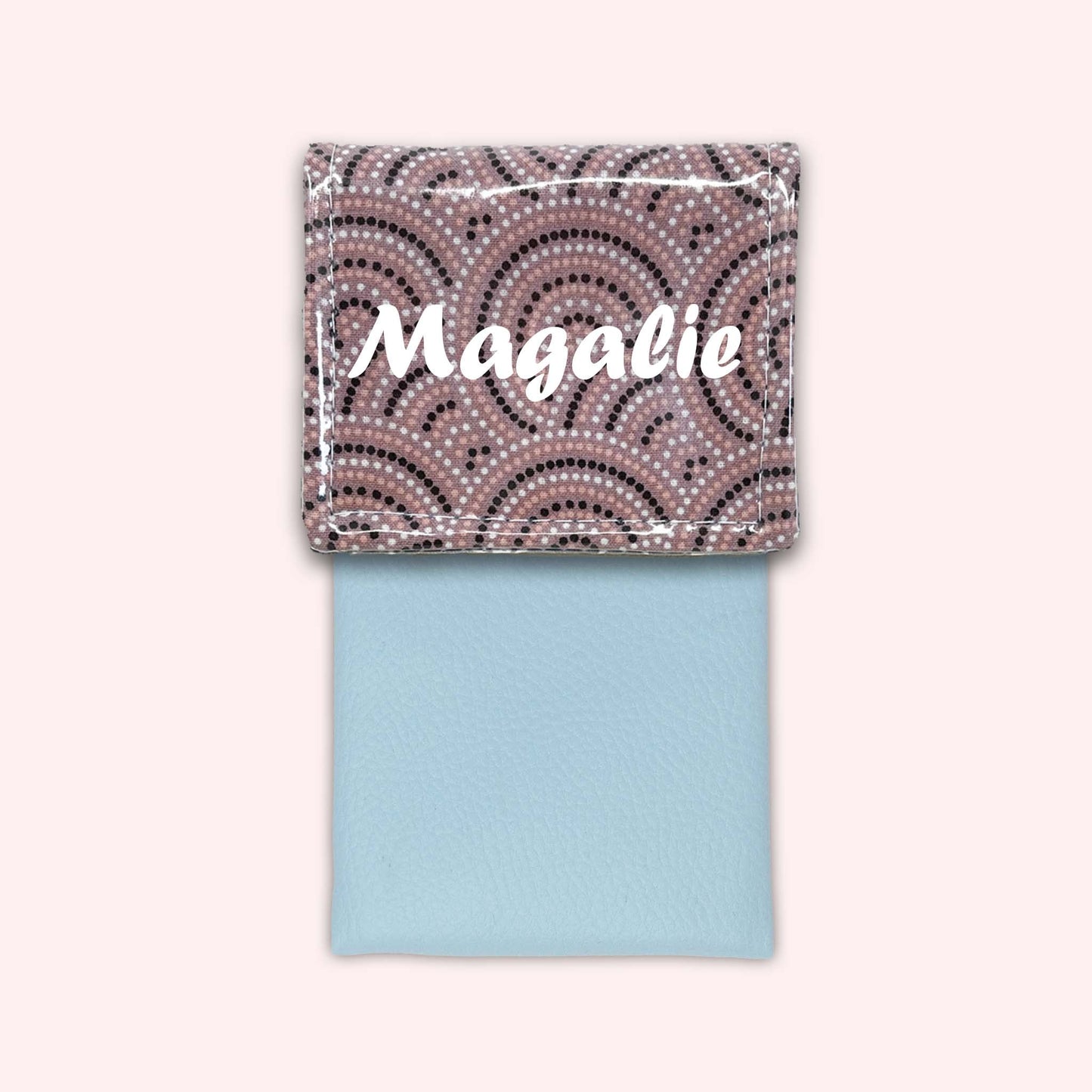 Pochette aimantée Arches Roses
