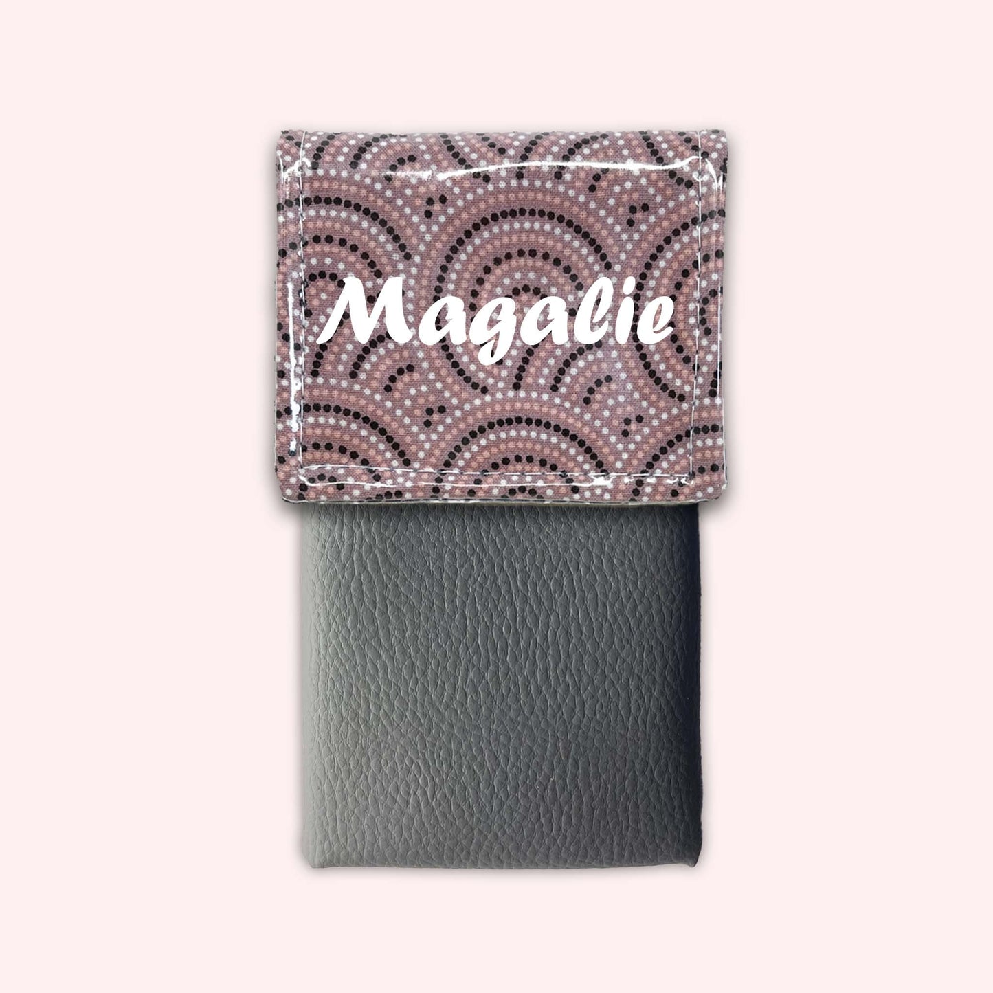 Pochette aimantée Arches Roses