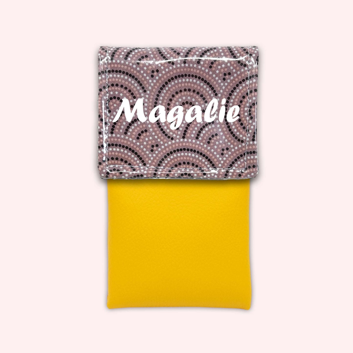 Pochette aimantée Arches Roses
