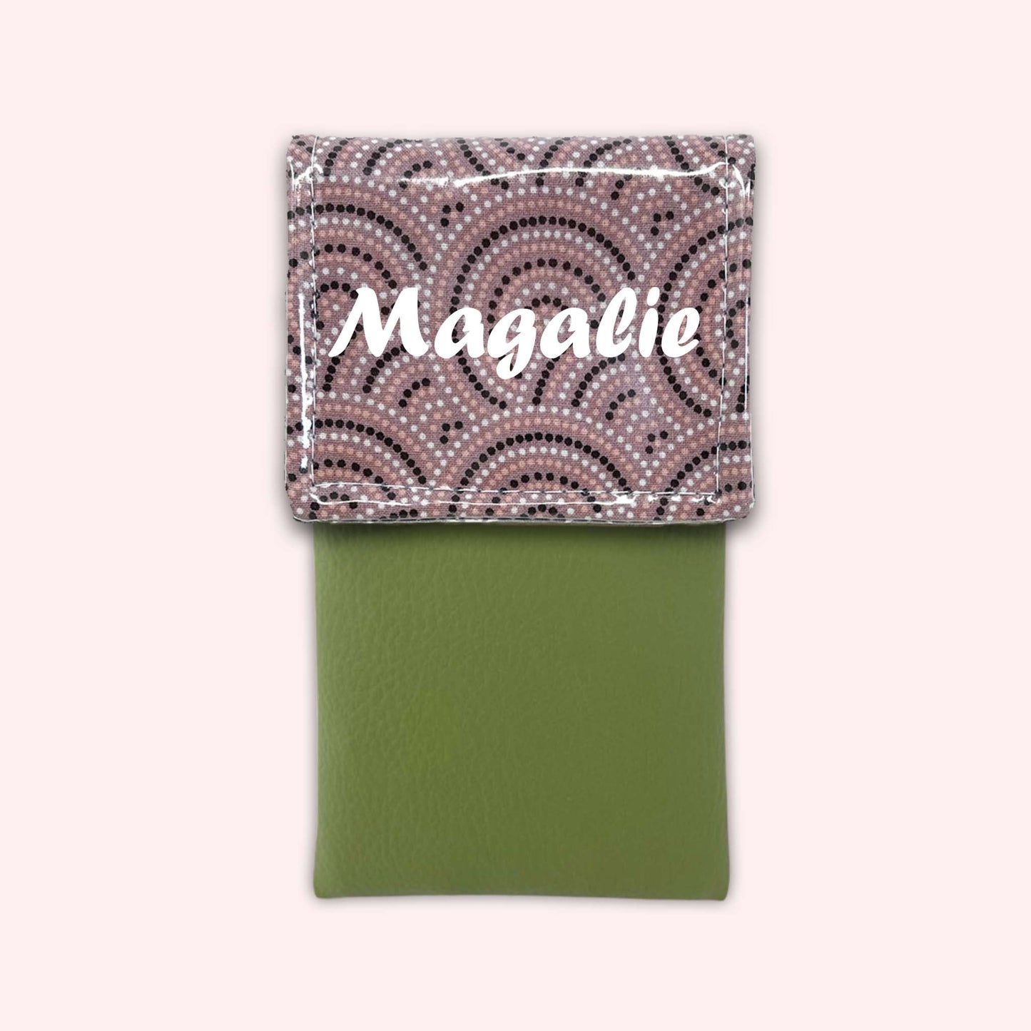 Pochette aimantée Arches Roses