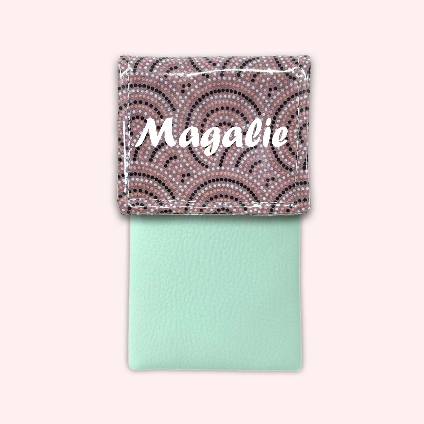 Pochette aimantée Arches Roses