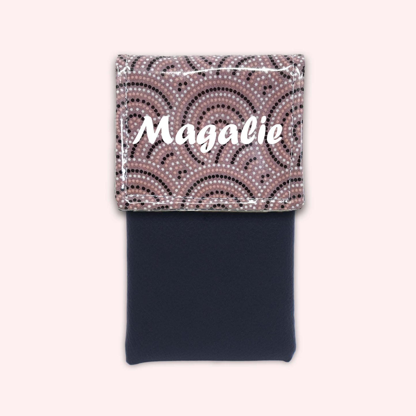 Pochette aimantée Arches Roses