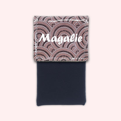 Pochette aimantée Arches Roses