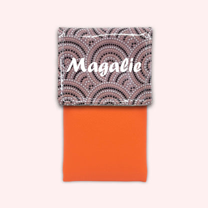 Pochette aimantée Arches Roses