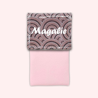 Pochette aimantée Arches Roses