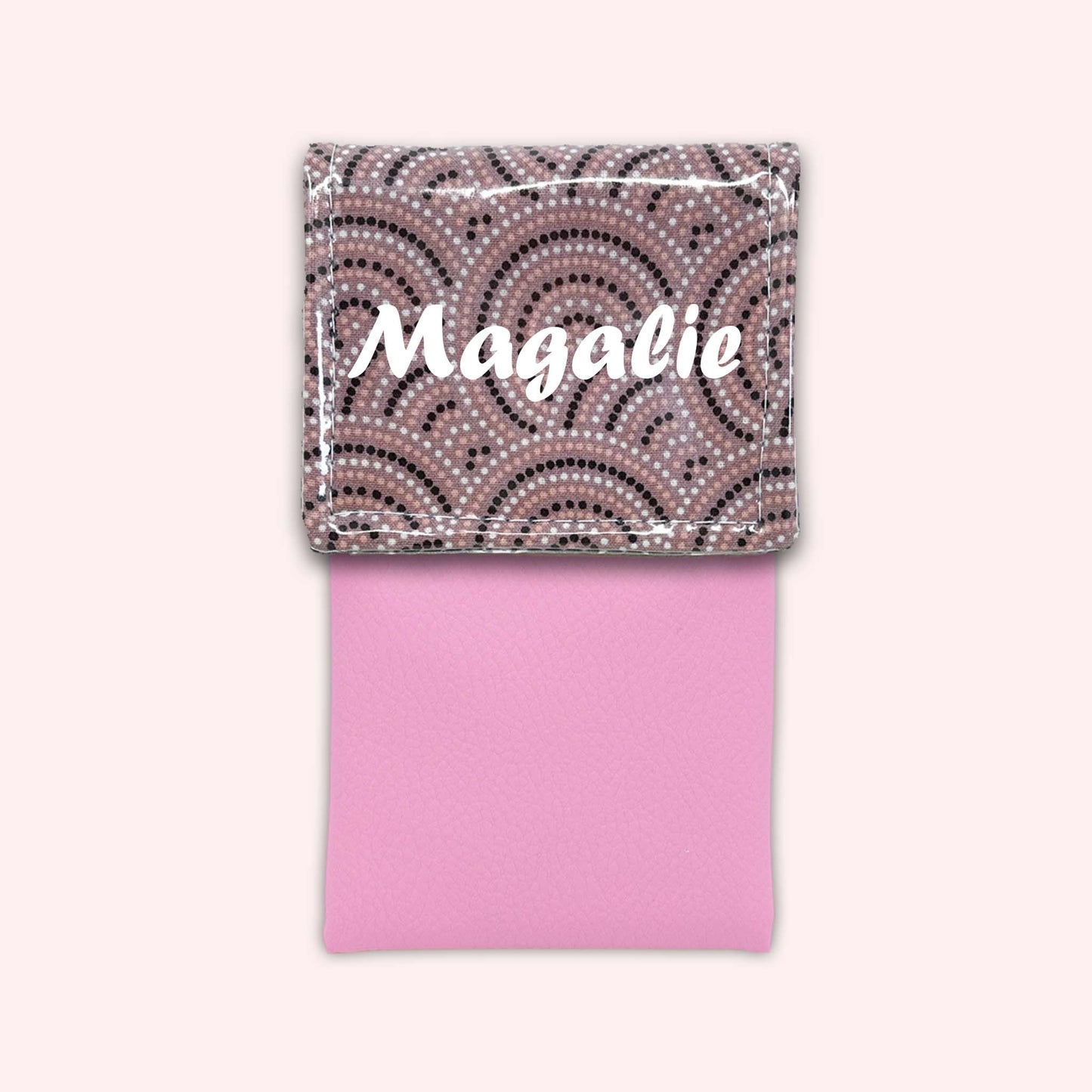 Pochette aimantée Arches Roses