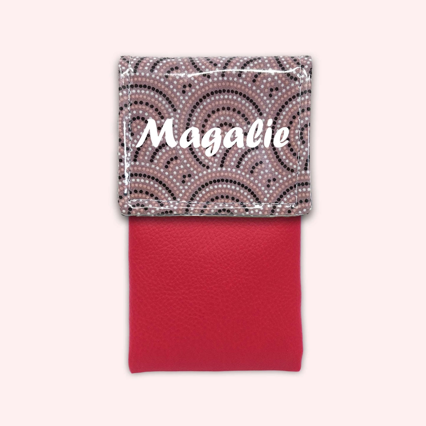 Pochette aimantée Arches Roses