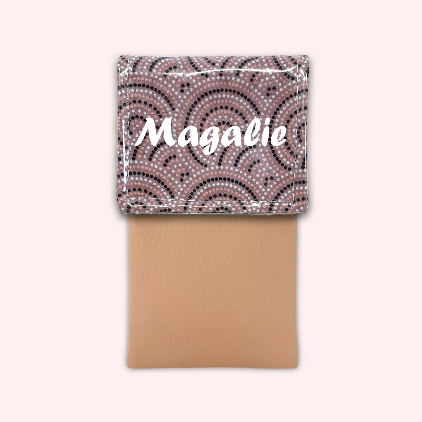 Pochette aimantée Arches Roses