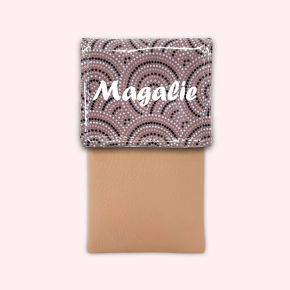 Pochette aimantée Arches Roses