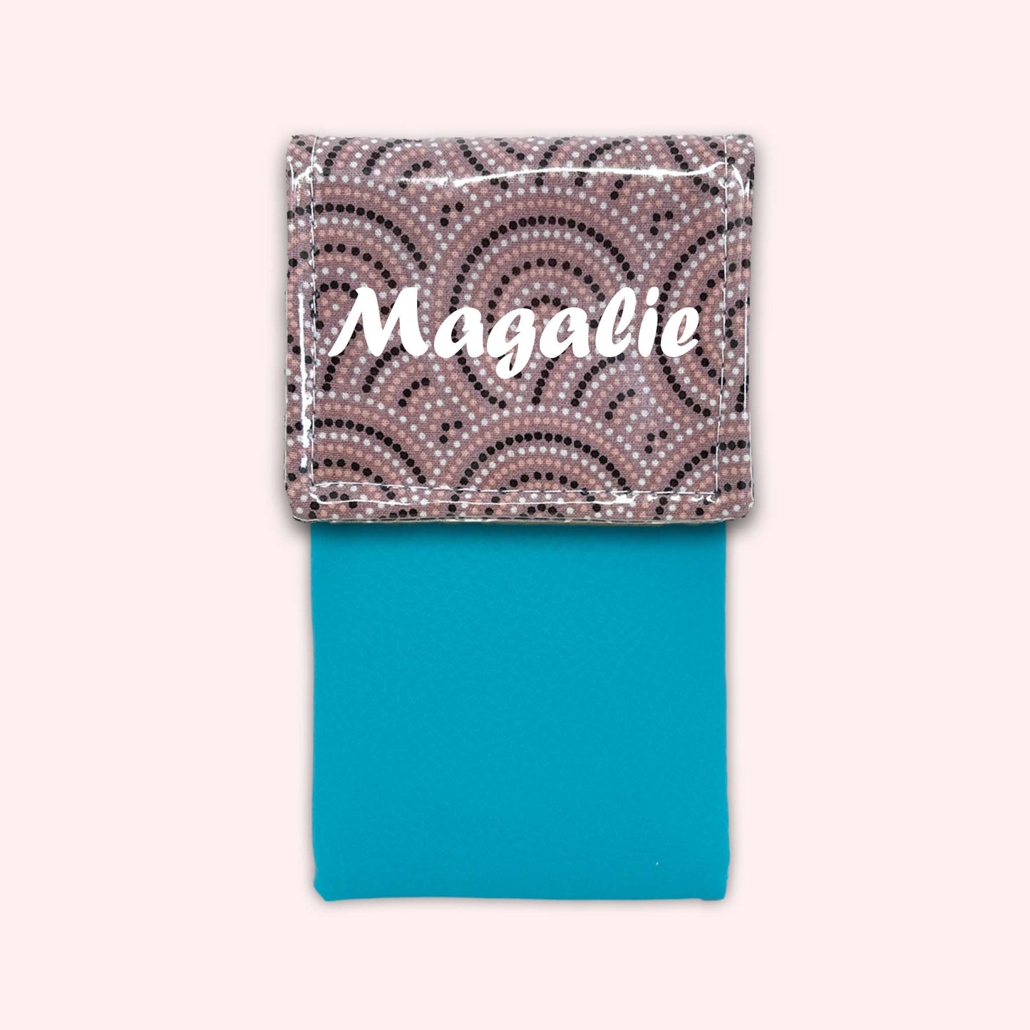 Pochette aimantée Arches Roses