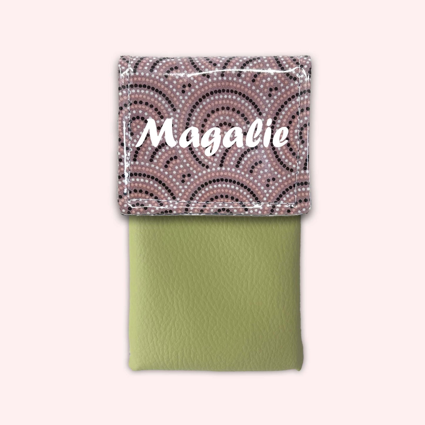 Pochette aimantée Arches Roses