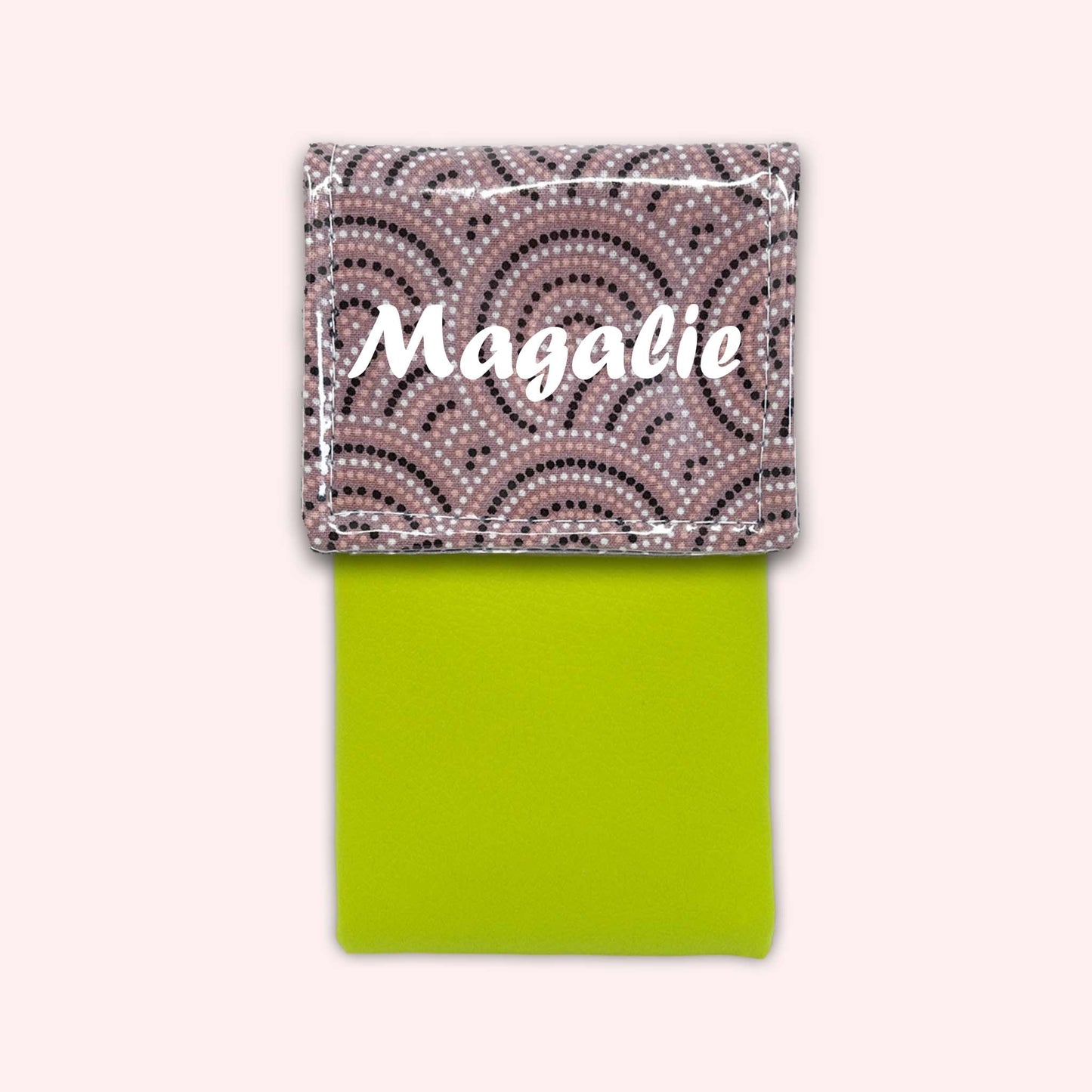Pochette aimantée Arches Roses