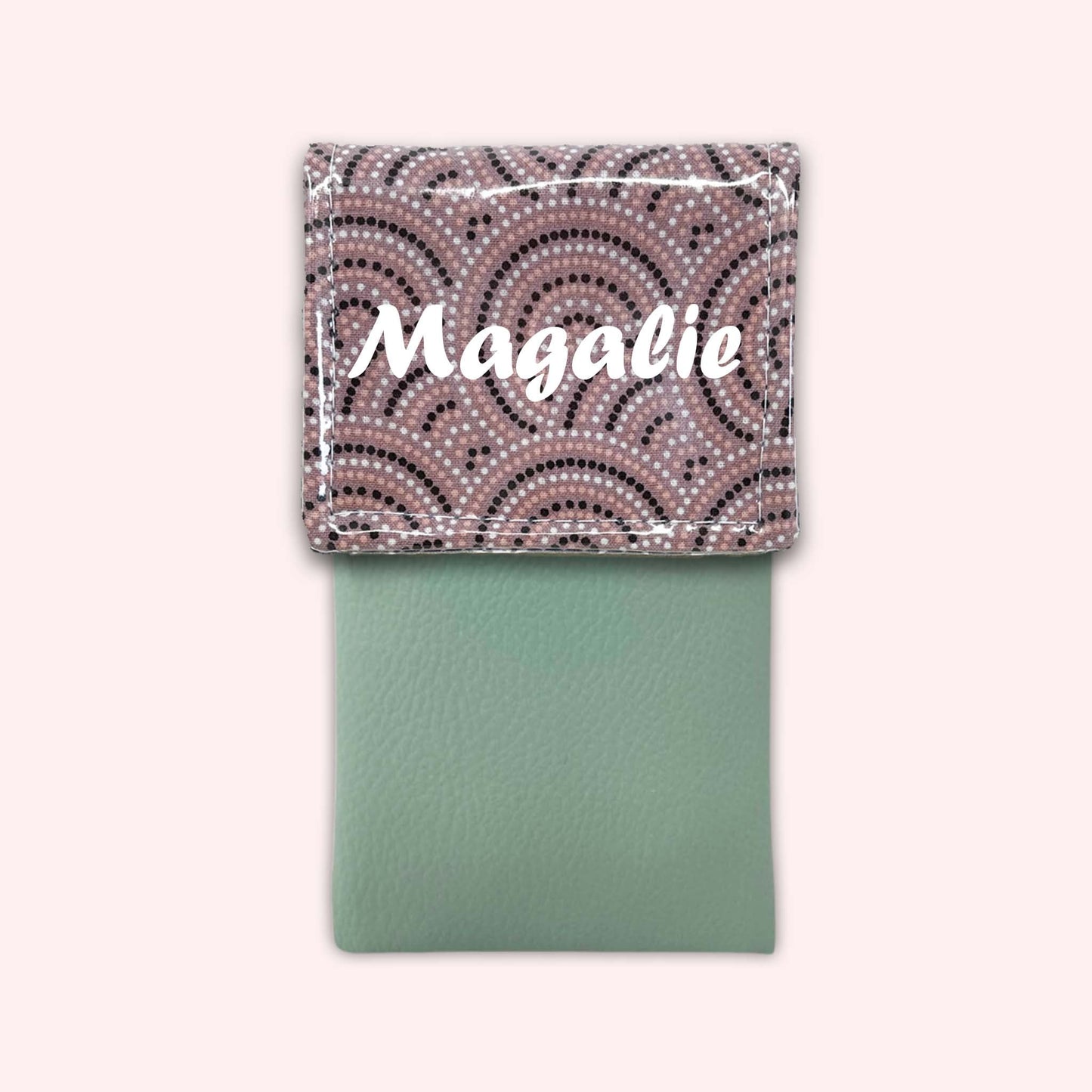 Pochette aimantée Arches Roses