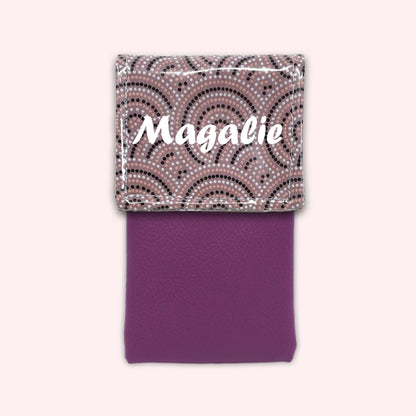 Pochette aimantée Arches Roses