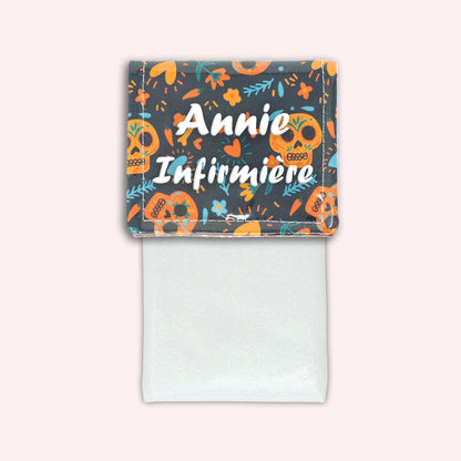 Pochette aimantée Calavera
