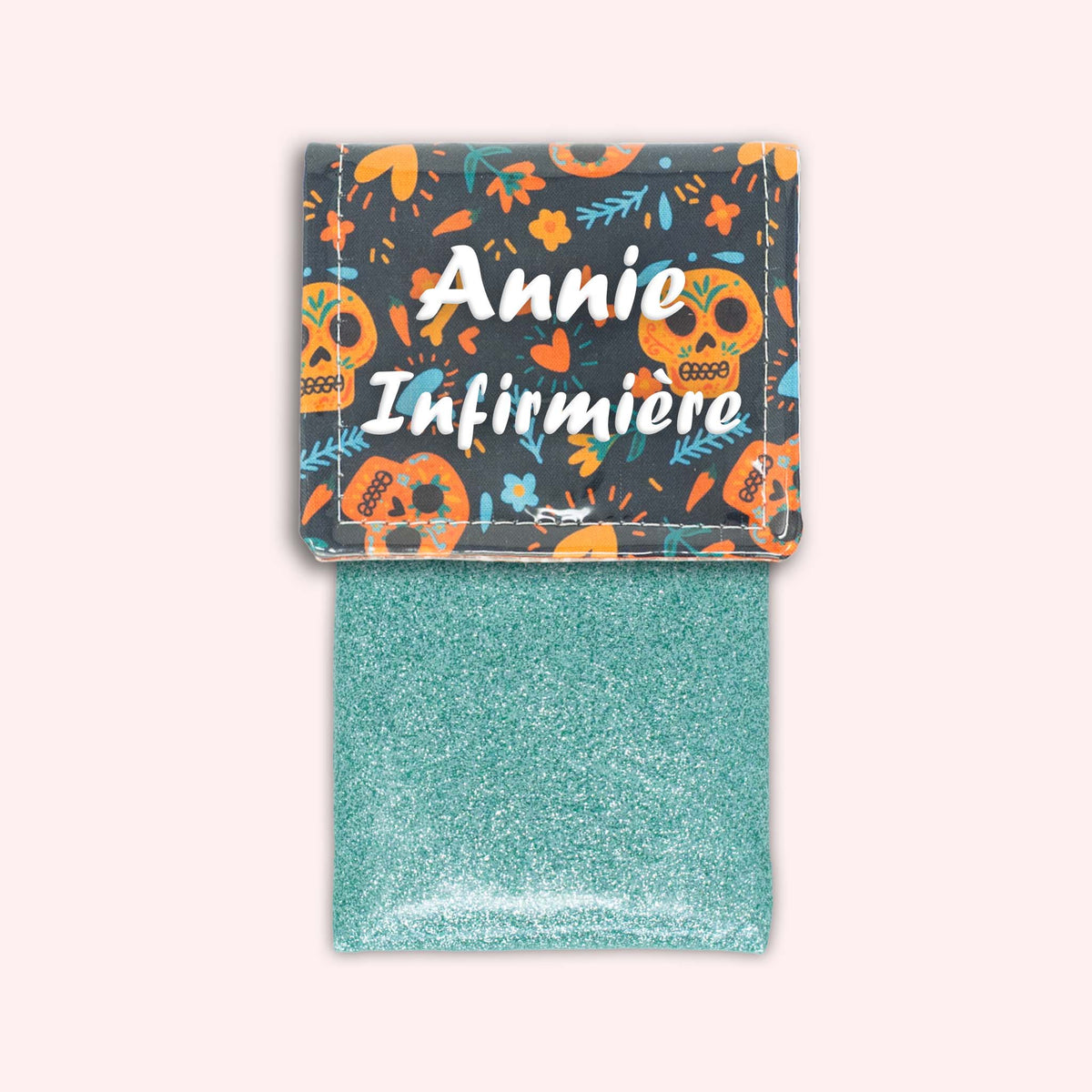 Pochette aimantée Calavera