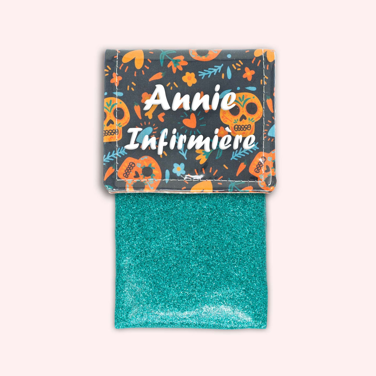 Pochette aimantée Calavera