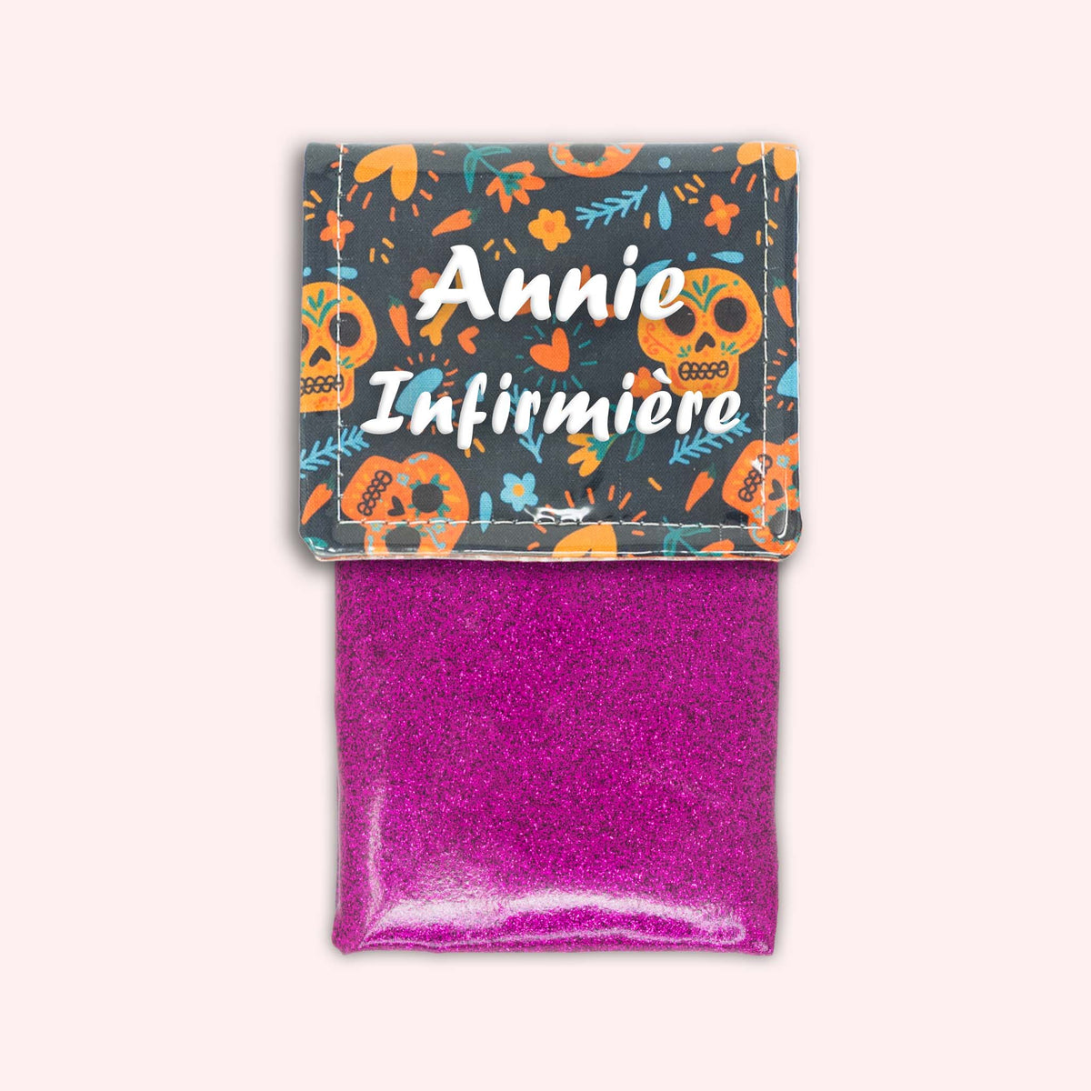 Pochette aimantée Calavera